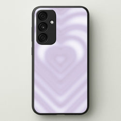 Drippy Love Heart Purple  - Clean Girl Aesthetic Phone Case for Galaxy A35