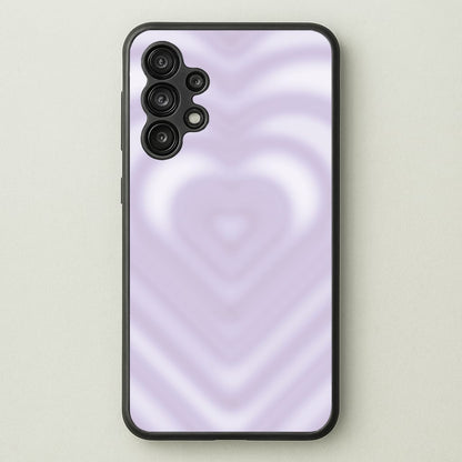 Drippy Love Heart Purple  - Clean Girl Aesthetic Phone Case for Galaxy A13