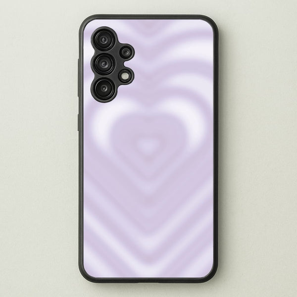 Drippy Love Heart Purple  - Clean Girl Aesthetic Phone Case for Galaxy A13