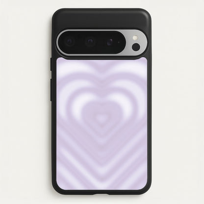 Drippy Love Heart Purple  - Clean Girl Aesthetic Phone Case for Google Pixel 9 Pro XL