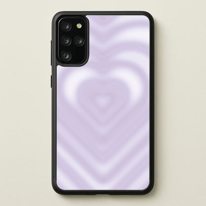 Drippy Love Heart Purple  - Clean Girl Aesthetic Phone Case for Galaxy S20 Plus
