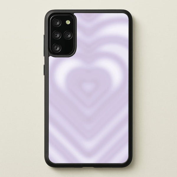 Drippy Love Heart Purple  - Clean Girl Aesthetic Phone Case for Galaxy S20 Plus