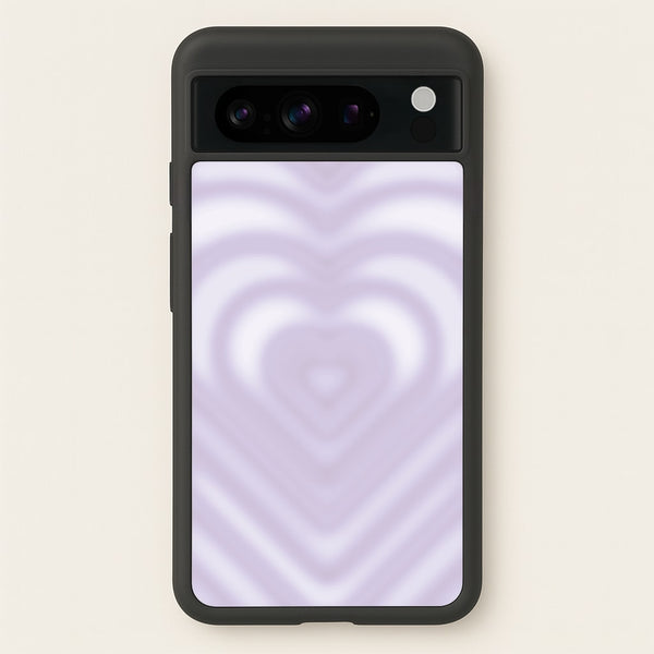 Drippy Love Heart Purple  - Clean Girl Aesthetic Phone Case for Google Pixel 8 Pro