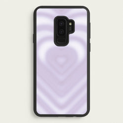 Drippy Love Heart Purple  - Clean Girl Aesthetic Phone Case for Galaxy S9 Plus
