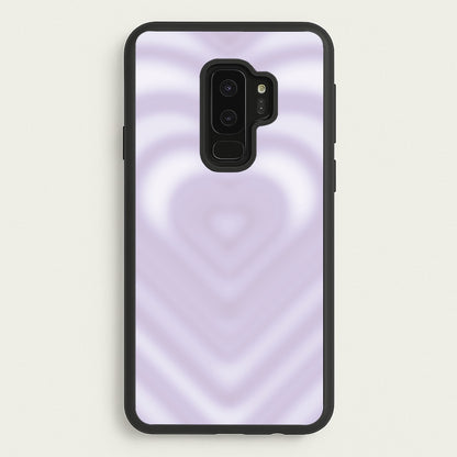 Drippy Love Heart Purple  - Clean Girl Aesthetic Phone Case for Galaxy S9 Plus
