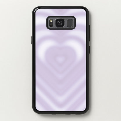 Drippy Love Heart Purple  - Clean Girl Aesthetic Phone Case for Galaxy S8