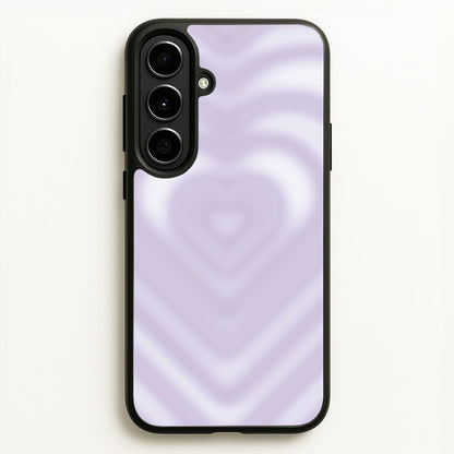 Drippy Love Heart Purple  - Clean Girl Aesthetic Phone Case for Galaxy A56