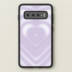 Drippy Love Heart Purple  - Clean Girl Aesthetic Phone Case for Galaxy S10 Plus