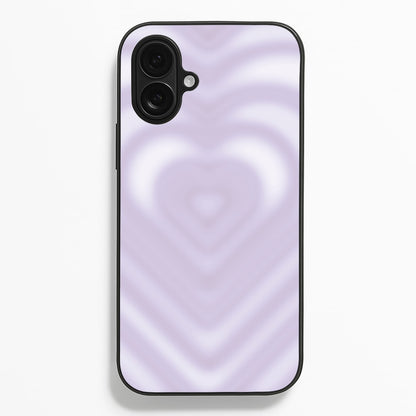 Drippy Love Heart Purple Phone Case