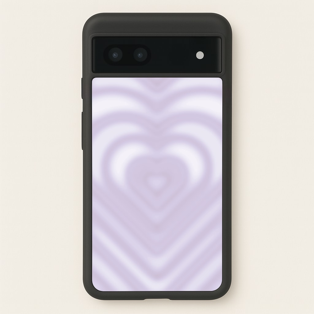 Drippy Love Heart Purple  - Clean Girl Aesthetic Phone Case for Google Pixel 7a