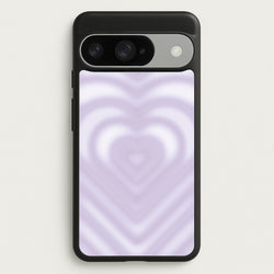 Drippy Love Heart Purple Phone Case for Google Pixel 10 / 10 Pro