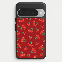 Gummy Cherries Pattern Phone Case for Google Pixel 10 Pro XL