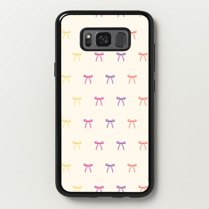 Pastel Ribbons Pattern  - Clean Girl Aesthetic Phone Case for Galaxy S8 Plus