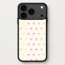 Pastel Ribbons Pattern Phone Case for iPhone 17 Pro Max