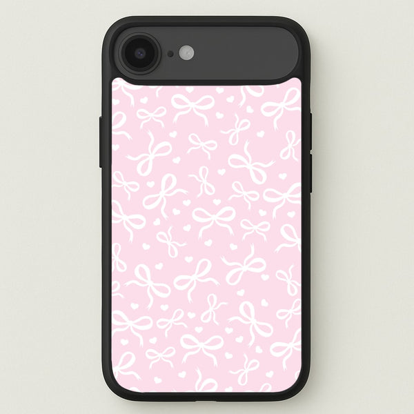 Coquette Bows And Hearts Baby Pink Phone Case for iPhone 17 Air