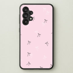 Coquette Mini Bows Pattern Pink  - Clean Girl Aesthetic Phone Case for Galaxy A13
