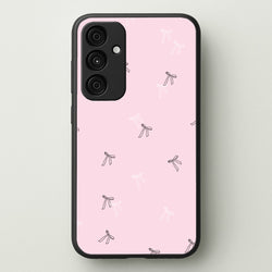 Coquette Mini Bows Pattern Pink  - Clean Girl Aesthetic Phone Case for Galaxy A15