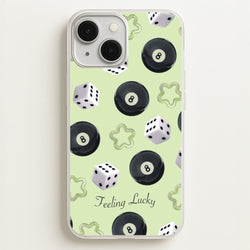 Feeling Lucky Assortment Pattern  - Clean Girl Aesthetic Phone Case for iPhone 13 Mini