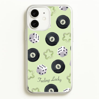 Feeling Lucky Assortment Pattern  - Clean Girl Aesthetic Phone Case for iPhone 11
