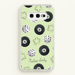 Feeling Lucky Assortment Pattern  - Clean Girl Aesthetic Phone Case for Galaxy S10e