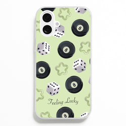 Feeling Lucky Assortment Pattern  - Clean Girl Aesthetic Phone Case for iPhone 16 Plus