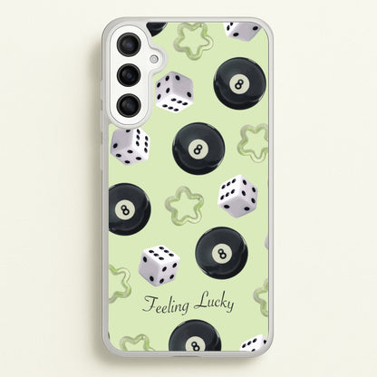 Feeling Lucky Assortment Pattern  - Clean Girl Aesthetic Phone Case for Galaxy A34