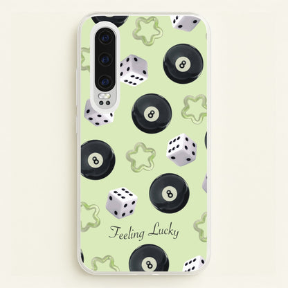 Feeling Lucky Assortment Pattern  - Clean Girl Aesthetic Phone Case for Huawei P30