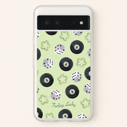 Feeling Lucky Assortment Pattern  - Clean Girl Aesthetic Phone Case for Google Pixel 6
