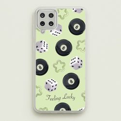 Feeling Lucky Assortment Pattern  - Clean Girl Aesthetic Phone Case for Galaxy A12
