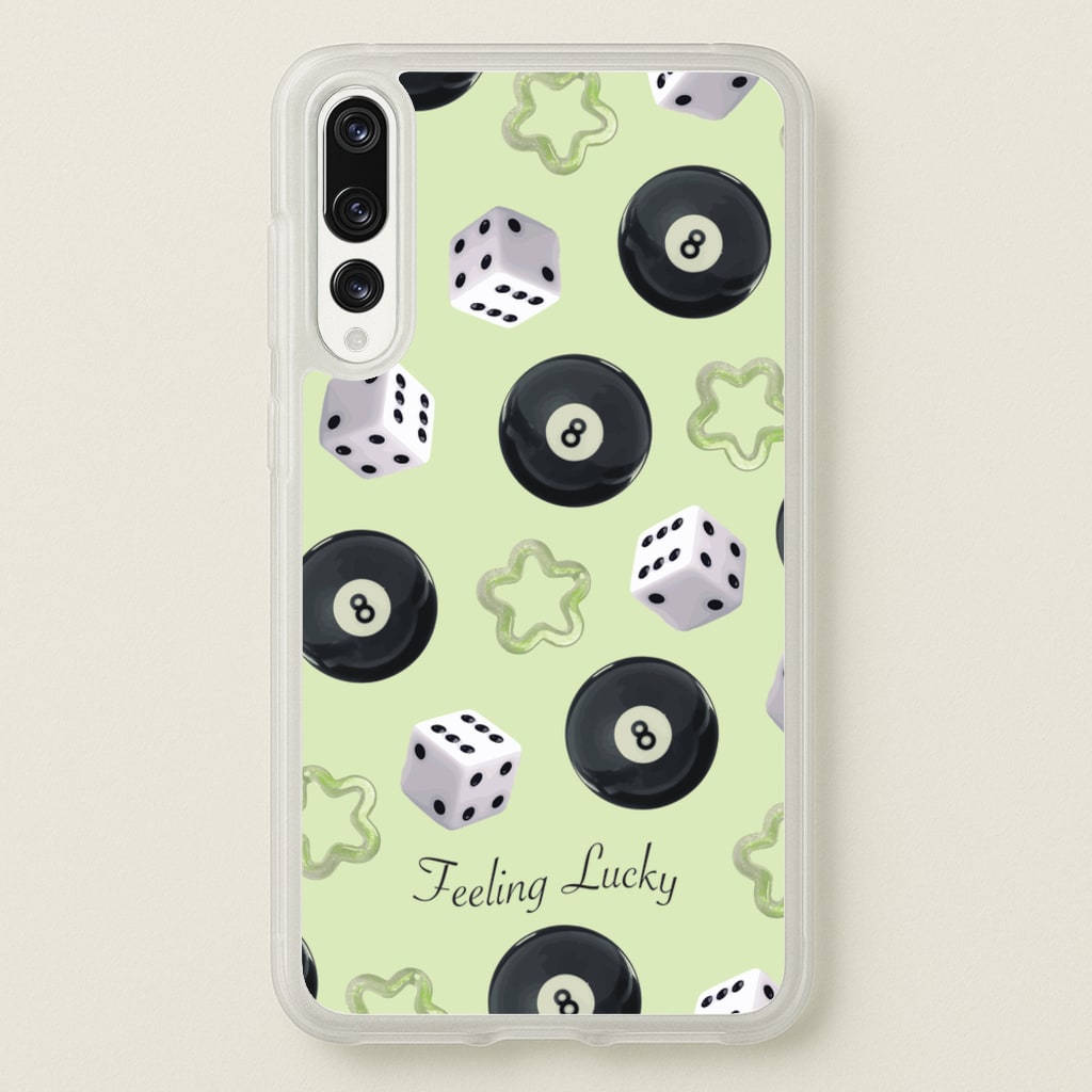 Feeling Lucky Assortment Pattern  - Clean Girl Aesthetic Phone Case for Huawei P20 Pro