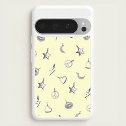 Bracelet Charms Pattern  - Clean Girl Aesthetic Phone Case for Google Pixel 9 Pro XL