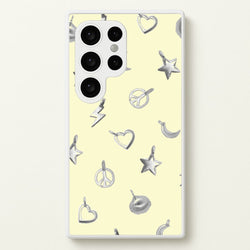 Bracelet Charms Pattern  - Clean Girl Aesthetic Phone Case for Galaxy S24 Ultra