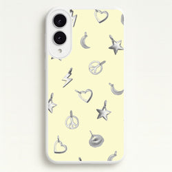 Bracelet Charms Pattern  - Clean Girl Aesthetic Phone Case for Galaxy S25 Edge