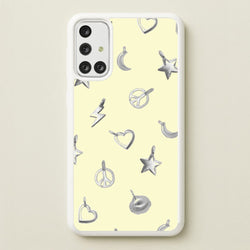 Bracelet Charms Pattern  - Clean Girl Aesthetic Phone Case for Galaxy A71