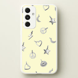 Bracelet Charms Pattern  - Clean Girl Aesthetic Phone Case for Galaxy A55