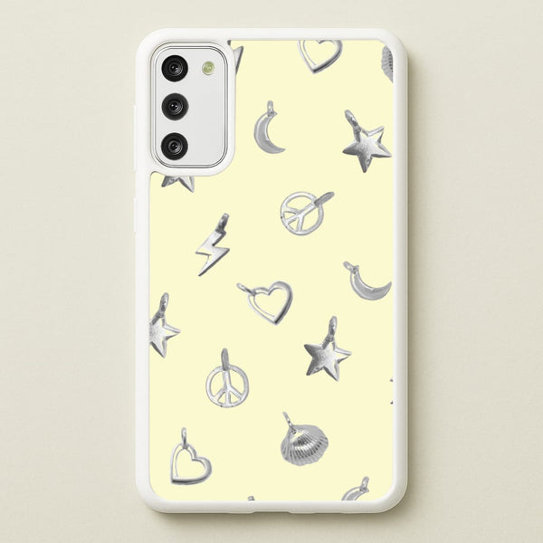 Bracelet Charms Pattern  - Clean Girl Aesthetic Phone Case for Galaxy A41