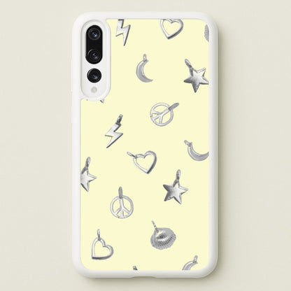 Bracelet Charms Pattern  - Clean Girl Aesthetic Phone Case for Huawei P20 Pro