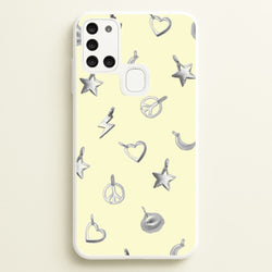 Bracelet Charms Pattern  - Clean Girl Aesthetic Phone Case for Galaxy A21s