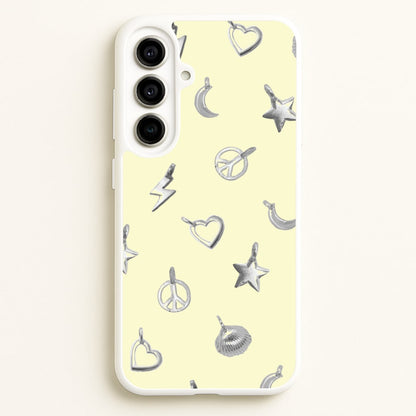 Bracelet Charms Pattern  - Clean Girl Aesthetic Phone Case for Galaxy A56