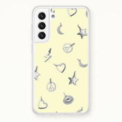 Bracelet Charms Pattern  - Clean Girl Aesthetic Phone Case for Galaxy S22 Plus