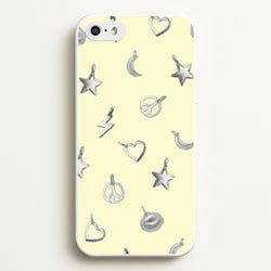 Bracelet Charms Pattern  - Clean Girl Aesthetic Phone Case for iPhone 5 / 5s / SE 2016
