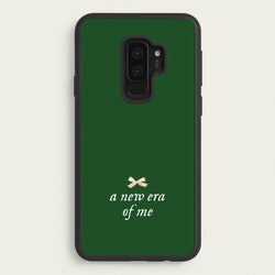 Coquette A New Era Of Me Green  - Clean Girl Aesthetic Phone Case for Galaxy S9 Plus