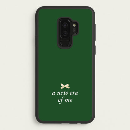 Coquette A New Era Of Me Green  - Clean Girl Aesthetic Phone Case for Galaxy S9 Plus