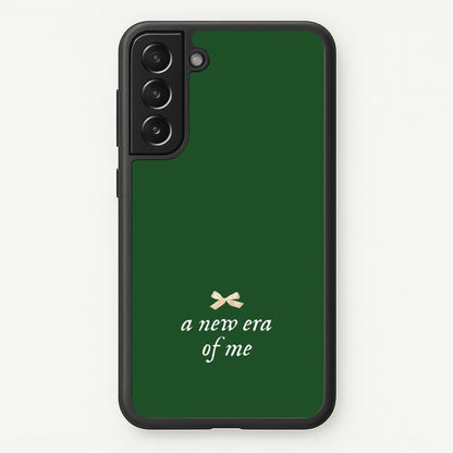 Coquette A New Era Of Me Green  - Clean Girl Aesthetic Phone Case for Galaxy S22