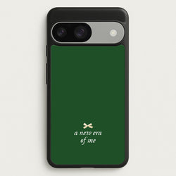 Coquette A New Era Of Me Green  - Clean Girl Aesthetic Phone Case for Google Pixel 9 / 9 Pro