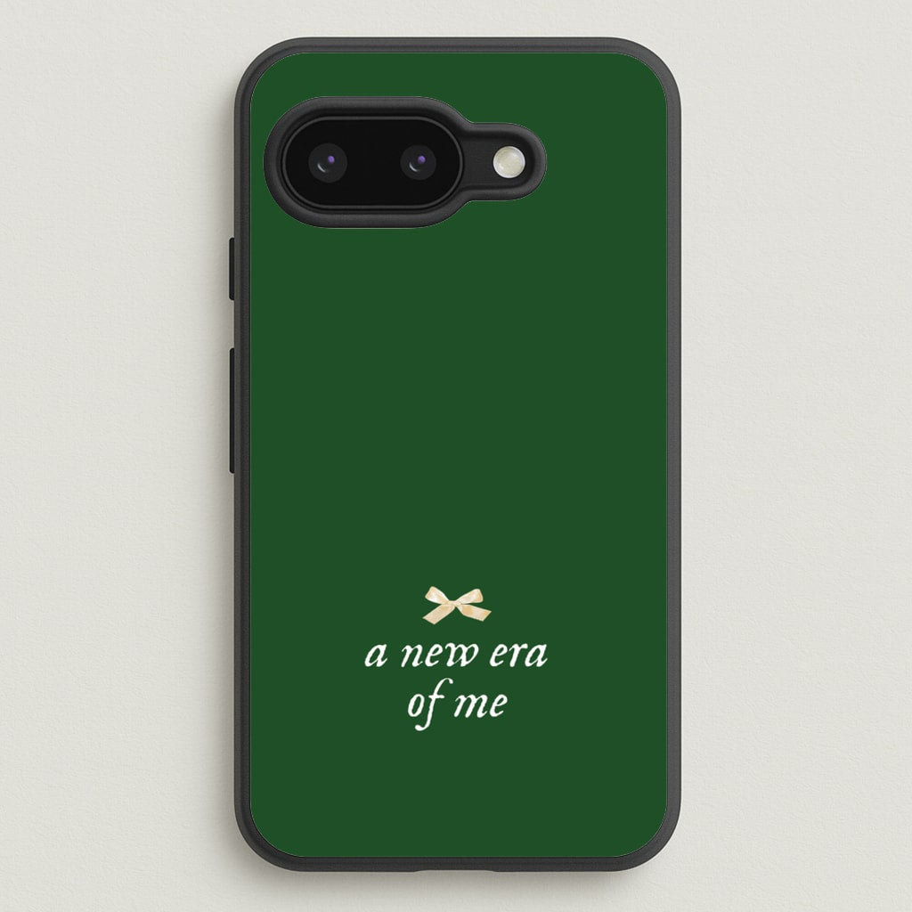 Coquette A New Era Of Me Green  - Clean Girl Aesthetic Phone Case for Google Pixel 9a