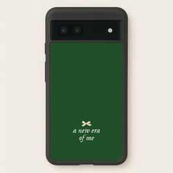 Coquette A New Era Of Me Green  - Clean Girl Aesthetic Phone Case for Google Pixel 7a