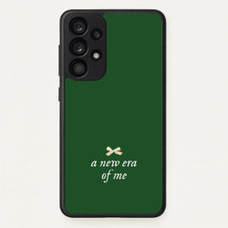 Coquette A New Era Of Me Green  - Clean Girl Aesthetic Phone Case for Galaxy A33