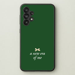 Coquette A New Era Of Me Green  - Clean Girl Aesthetic Phone Case for Galaxy A13