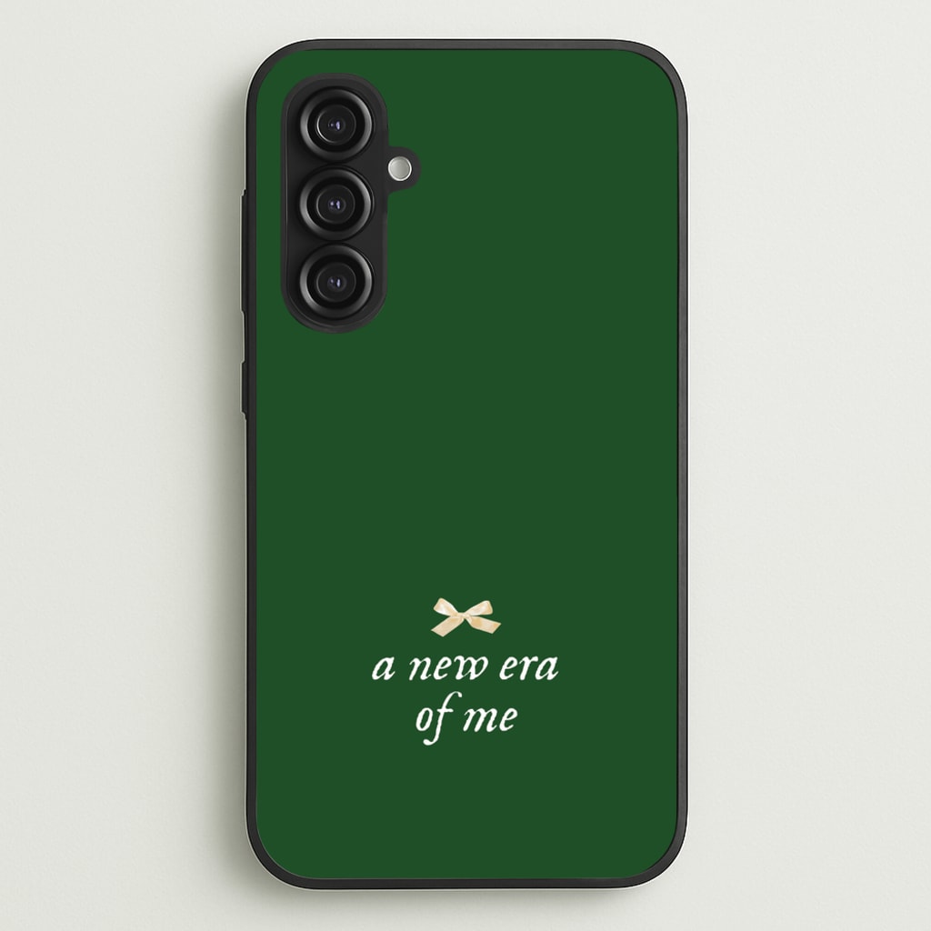 Coquette A New Era Of Me Green  - Clean Girl Aesthetic Phone Case for Galaxy S23FE